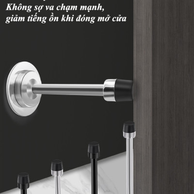 Chặn Cửa Chống Sập Cửa Gắn Tường KUNBE Nhiều Kích Thước Chống Va Đập Hiệu Quả