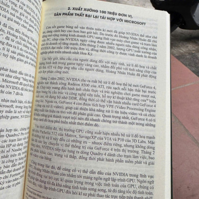 TỰ TRUYỆN JENSEN HUANG – VUA CHIP JENSEN HUANG VÀ ĐẾ CHẾ KINH DOANH NVIDIA – Jensen Huang – Lữ Bạch và Hồng Quân dịch – Nhân Dân Books