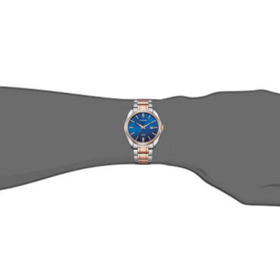 Đồng Hồ Nam Citizen Dây Thép Không Gỉ BI5104-57L - Mặt Xanh