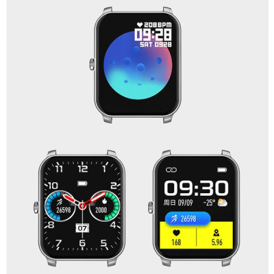 Máy Nghe Nhạc Thể Thao Kiêm Đồng Hồ Thông Minh, Theo Dõi Sức Khỏe, Sport, Có Bluetooth Ruizu T1 Bộ Nhớ Trong 32GB - Hàng Nhập Khẩu