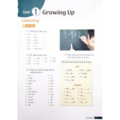 Sách IELTS Trung Học - Pre-intermediate - Book 1 - Nhân Trí Việt