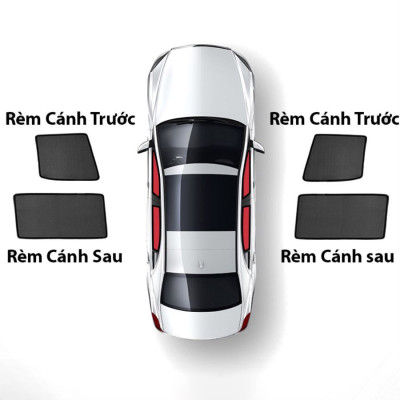 Rèm che nắng, Chắn nắng nam châm ô tô dành cho xe HYUNDAI KONA