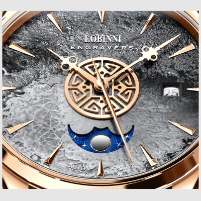 Đồng hồ nam chính hãng Lobinni No.17015-1