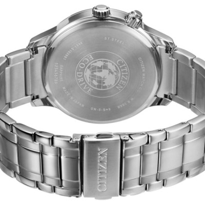 Đồng Hồ Nam Citizen Dây Thép Không Gỉ AP1050-81E - Mặt Đen (Sapphire)