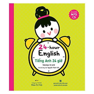 Sách - 24 Hour English - Tiếng Anh 24 Giờ - Nhân Trí Việt