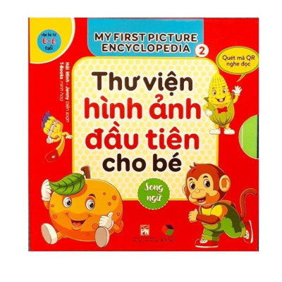 Sách - Thư Viện Hình Ảnh Đầu Tiên Cho Bé - Song Ngữ Việt Nam - Combo Hộp 8 Cuốn - Tập 2 - MCBooks