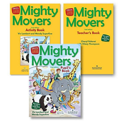 Sách - Combo Mighty Movers – Teacher’s Book, Mighty Movers – Activity Book,  Mighty Movers – Pupil’s Book - Nhân Trí Việt