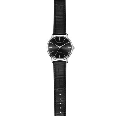 Đồng Hồ Nam Citizen Dây Da BM7460-11E - Mặt Đen