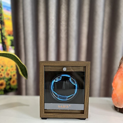 [BH 2 Năm Động Cơ] Hộp xoay 1 đồng hồ Saike +Tặng kèm Adapter