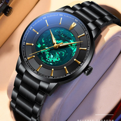 Đồng hồ nam chính hãng KASSAW FS4-1 Kính sapphire ,chống xước,Chống nước 50m,Bảo hành 24 tháng,Máy cơ (Automatic),Dây Kim loại Thép không gỉ 316L