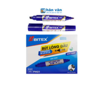 Bút Lông Dầu Bitex PM01 - Mực Xanh