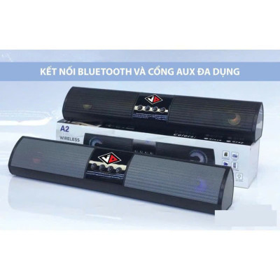 Loa Bluetooth Không Dây A2 Loa mini có LED Siêu Bass,Dáng Dài Dành Cho Điện Thoại, Máy Tính