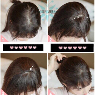 Tóc kẹp phồng đơn - Tóc giả che mái hói cao cấp