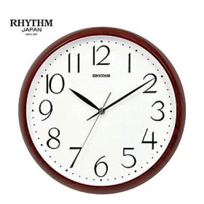 Đồng hồ treo tường Nhật Bản Rhythm CMG578NR06 – Kích Thước 32.0 x 4.0cm,770g, vỏ nhựa, Dùng PIN.