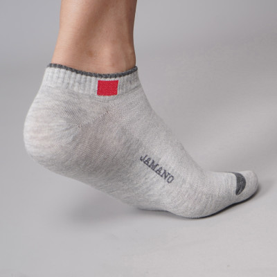 Combo 10 đôi tất vớ nam cổ ngắn Cotton Organic kháng khuẩn khử mùi JAMANO
