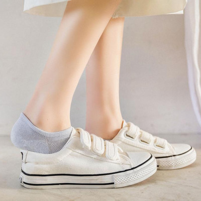 Bộ 5 đôi tất lưới nữ cổ thuyền Basic