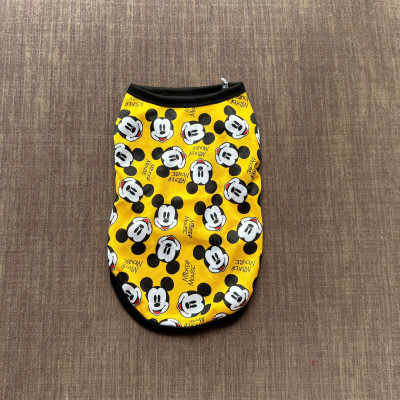 ÁO THUN BA LỖ THÔNG HƠI SIÊU CUTE MICKEY TỪ 1-5KG DÀNH CHO THÚ CƯNG CHÓ MÈO