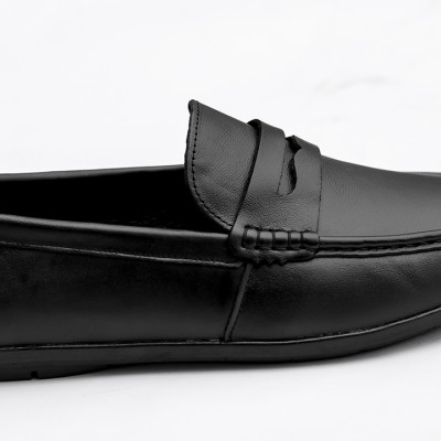 Giày nam da bò không dây mã GL66 mềm mịn