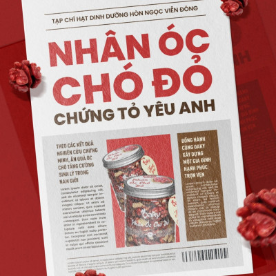 Nhân Óc Chó Đỏ Oaky 200gram (Size Nhỏ) - Nhập Khẩu Mỹ, Ăn Kiêng Healthy, Giàu Omega 3-6-9