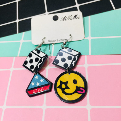 Khuyên tai Bông tai cute, cá tính nhiều mẫu ngẫu nhiên 