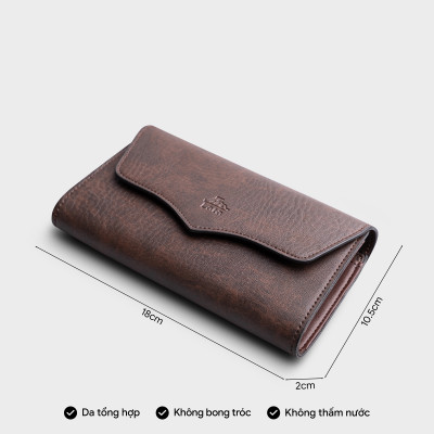 Ví Lata ( Thời trang nữ dáng cầm tay dáng dài - Ví da VN71 )