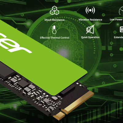 Ổ cứng gắn trong SSD Acer FA200 M.2 NVMe 2.0 PCIe 4.0 tương thích Laptop, PC, PS5 - Bảo hành 5 năm Hàng chính hãng