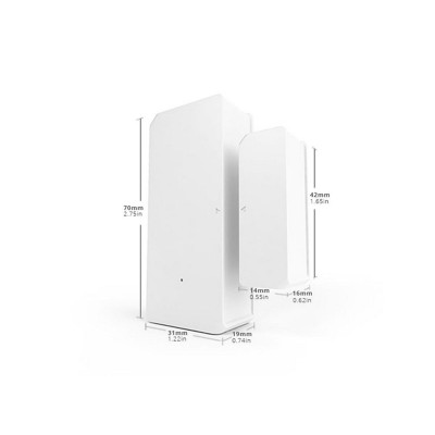 Cảm biến SONOFF DW2 Wifi cảnh báo cửa sổ không dây báo động chống trộm