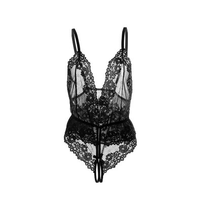 Bodysuit Ren Hở Lưng Sexy, Đồ Ngủ Liền Thân Gợi Cảm,Bodysuit Ren Mềm Mại, Co Dãn Sexy, Bodysuit Nữ Gợi Cảm C016