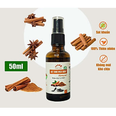 Xịt khử mùi giày ngăn ngừa vi khuẩn và ngăn mùi hôi, mùi khắm giày