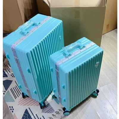 Vali Khung Nhôm Khóa Sập Kèm Áo Bọc Thời Trang 20inch & 24inch