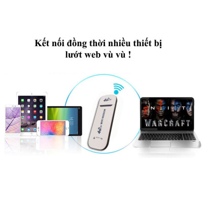 Usb phát sóng wifi từ sim 4G USB Modem, Bộ phát Wifi từ Sim 4G, Dcom phát wifi tốc độ cao,  phủ sóng rộng - Hàng chính hãng / Hàng nhập khẩu