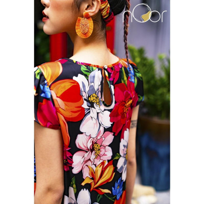 Bộ lụa mướt mịn nồng nàn Orchid - NBN550