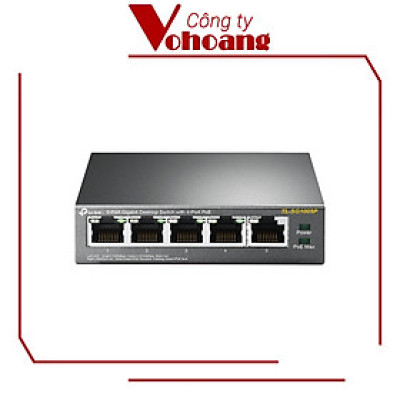 Thiết bị chia mạng Switch để bàn TP-LINK TL-SG1005P 4 Cổng POe - Hàng chính hãng