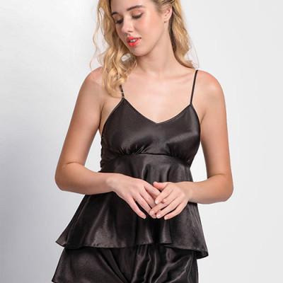 Đồ ngủ Wannabe bộ sọt BS613 cột nơ hở lưng độc đáo, gợi cảm