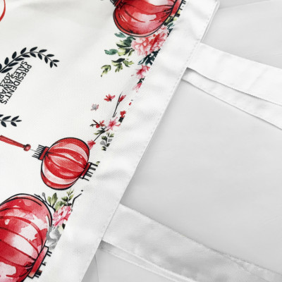 Túi canvas GIADO, túi tote in hình món ăn Việt Nam mẫu Bánh cuốn