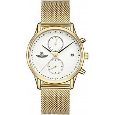 Đồng Hồ Nam SRwatch SG5841.1402 - Sapphire - 39mm - Quartz (Pin) - Dây kim loại