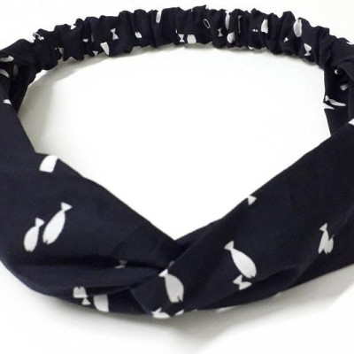 Băng đô Turban nữ vải họa tiết - Combo 3 sản phẩm (ngẫu nhiên)