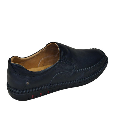 Giày Mọi Nam Da Bò Thật TiTi ĐÔ Cao Cấp GM2068d