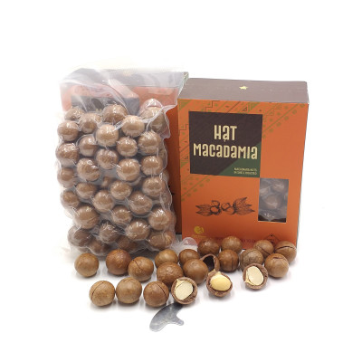 HẠT MACCA ÚC NỨT VỎ LOẠI 1 - HỘP 500G