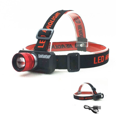 Đèn Pin LED Đội Đầu Sạc USB - Chính Hãng 