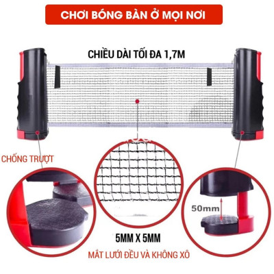 Vợt Bóng Bàn Cao Cấp Tiêu Chuẩn Chất Lượng - Số lượng 1 chiếc - Chính hãng dododios