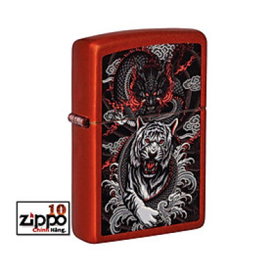 Bật lửa Zippo 48933 Dragon Tiger Design - Chính hãng 100%