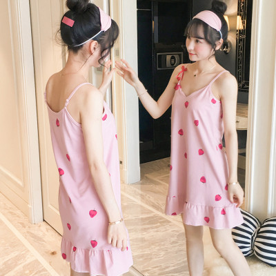 Váy ngủ 2 dây, đầm mặc nhà nữ Haint Boutique nhiều màu dễ thương VN21