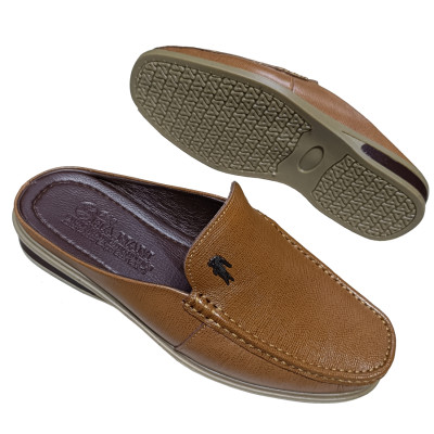 Giày Sục Nam HA NAM Da Bò Thật Cao Cấp GSB20168