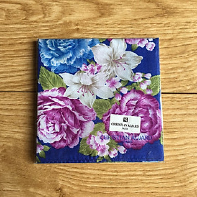 Khăn mùi xoa nữ / khăn tay nữ cao cấp Christian Hàn quốc - nhập khẩu chính hãng Hàn Quốc