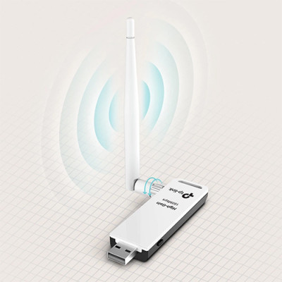 USB Wifi 150Mbps TP-Link High Gain Wireless TL-WN722N - Hàng chính hãng