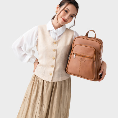 Balo Lata ( Thời trang nữ tiện lợi cỡ lớn - Balo da BAL40 )