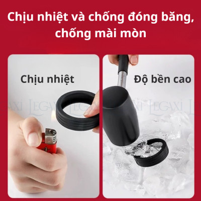 Bộ 8 Bọc Cao Su Bánh Xe Vali Silicone Bảo Vệ Giảm Tiếng Ồn, Chống Mài Mòn Cho Vali Hành Lý Phụ Kiện