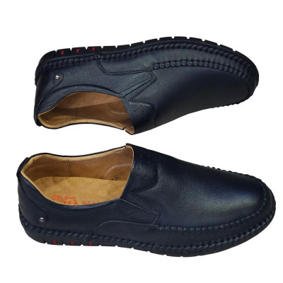 Giày Mọi Nam Da Bò Thật TiTi ĐÔ Cao Cấp GM2068d