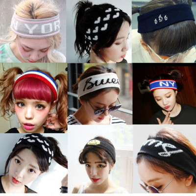 Băng đô nam nữ bản to thời trang Kpop, TBS thấm hút mồ hôi, băng đô thể thao mẫu mới TB09